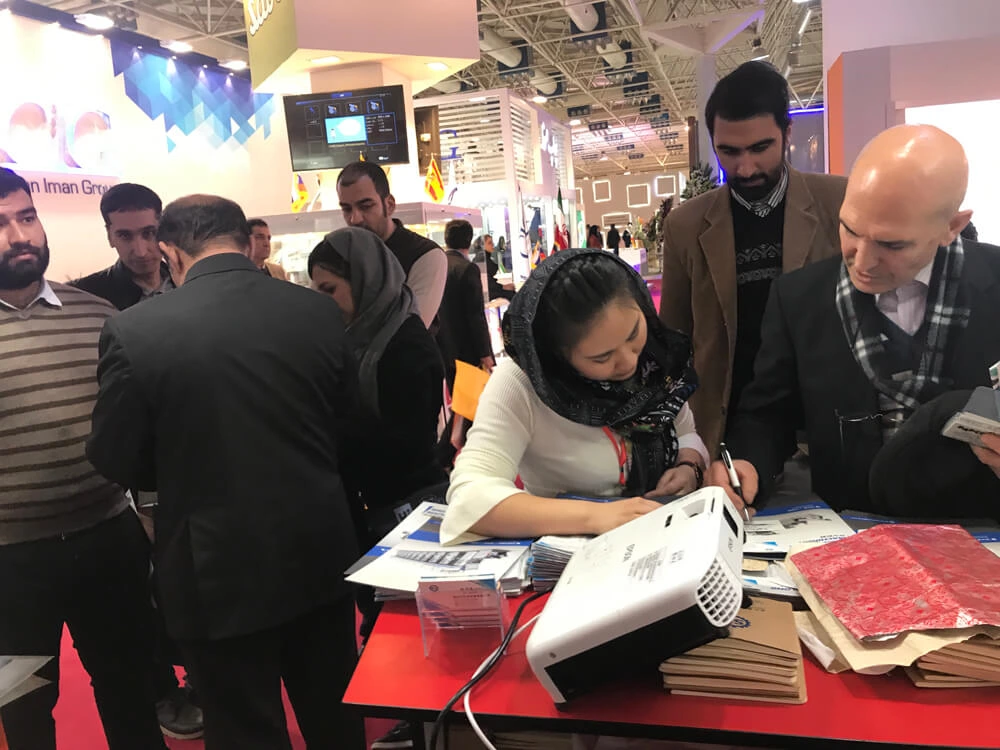 The company took part in the Iran Exhibition
